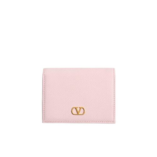 Valentino VLOGO粒面小牛皮钱包 WP0AJ3SNP