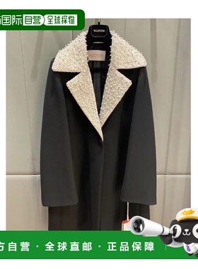 香港直邮Valentino 长袖大衣 2B3CA6J06JA西装呢大衣