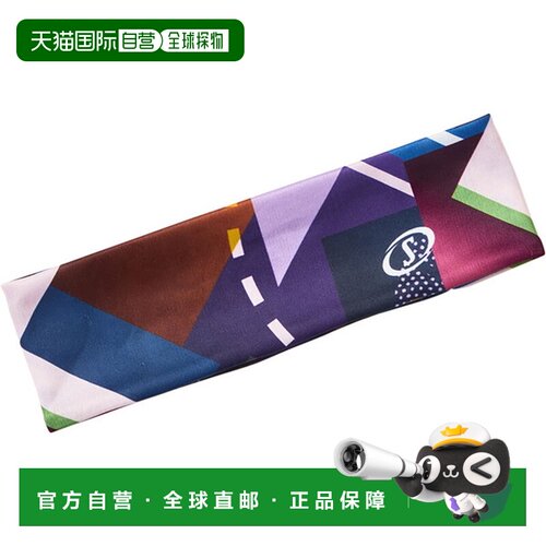 日本直邮SPALDING 篮球运动发带 FAST S 几何图案 12009GE