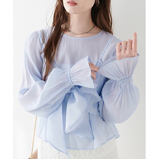 套装 日本直邮natural 0361040 衬衫 蕾丝边系带背心 couture 女装