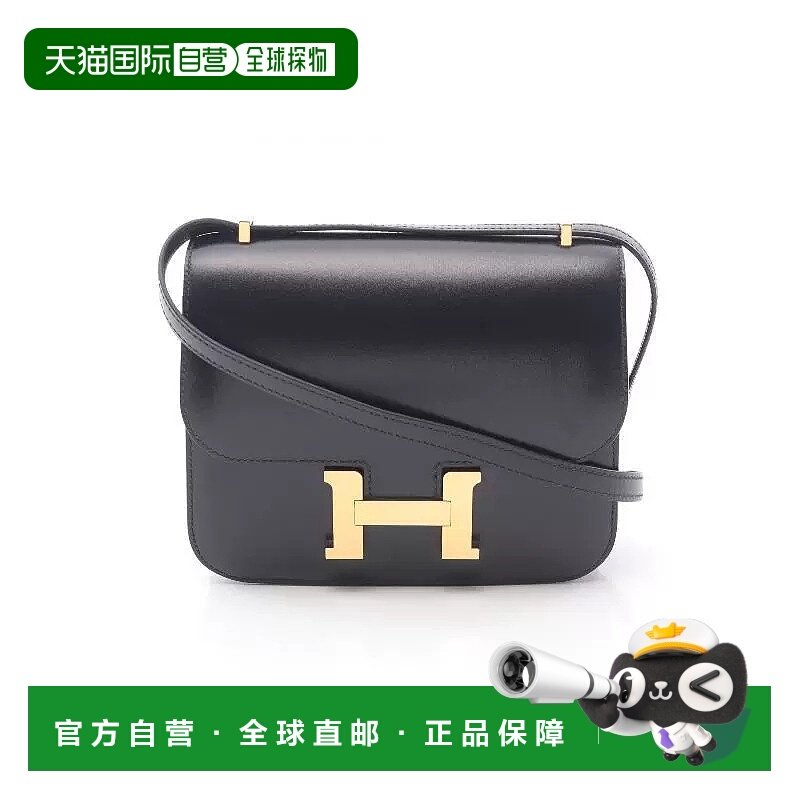 1h可退 日本直邮中古Hermes爱马仕女包A级95新Constance3mini康康