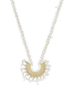 自营liv oliver18k 金埃及艳后项链 - 金 美国奥莱直发
