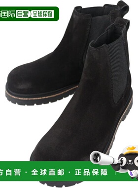 日本直邮Birkenstock Highwood Slip On Mid 黑色 常规宽度 10281