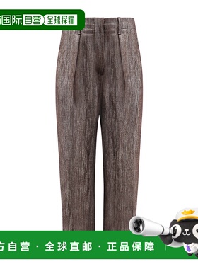香港直邮BRUNELLO CUCINELLI 女士休闲裤 MP517P8958C1141直筒裤