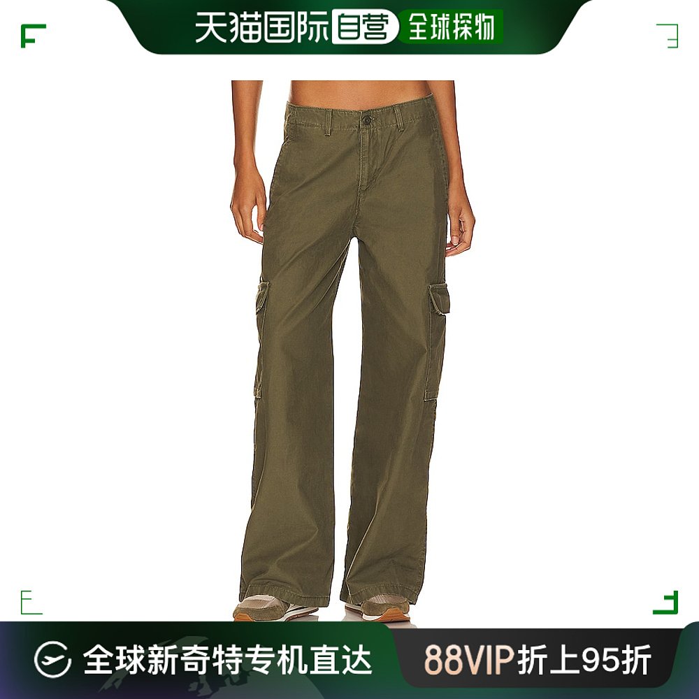 香港直邮潮奢 Levi'S 李维斯 女士 宽松工装长裤 A6077 女装/女士精品 休闲裤 原图主图