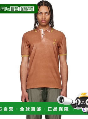1h可退 香港直邮潮奢 Craig Green 男士 橙色 Fred Perry 联名 Te