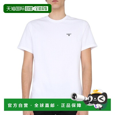 香港直邮Barbour 巴伯尔 男士 徽标圆领T恤 MTS0331短袖