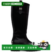 香港直邮潮奢 黑色高筒靴 GANNI 1h可退 甘尼 女士 S3022 black黑