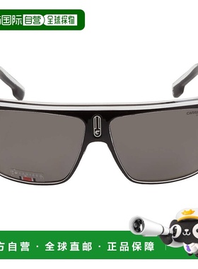 自营Carrera Polarized Grey Browline Men's Sunglasses CARRERA