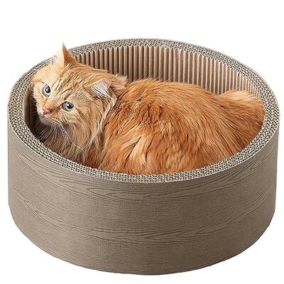 IRIS OHYAMA 抓痕板 P-MTB-42 棕色 尺寸：稳定的碗型