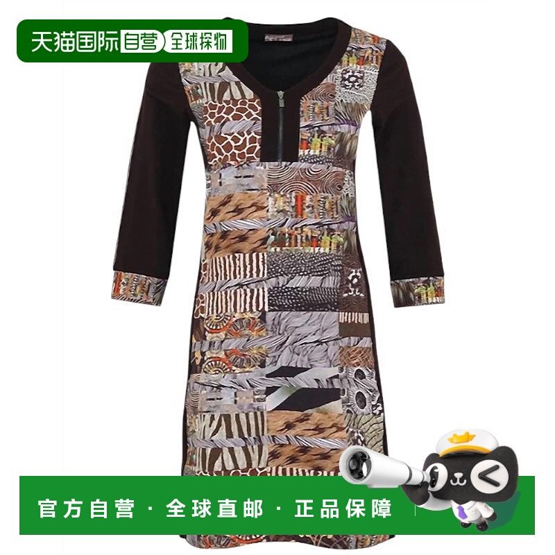 自营 dolcezzaSimply Art Joy Burlington 连衣裙，多色 - 多色