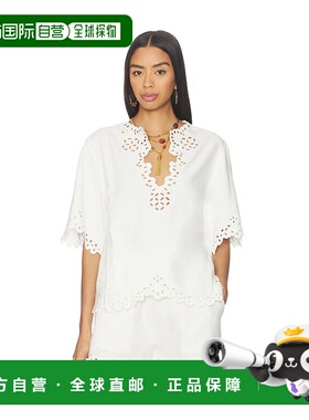 1h可退 香港直邮ISABEL MARANT 女士 Shana 上衣 HT0586FBD1J04E