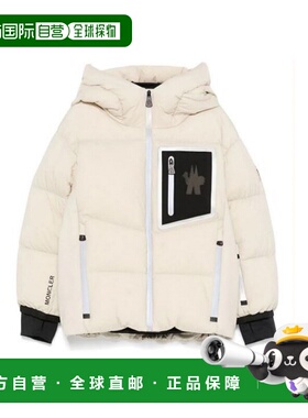 香港直邮MONCLER 男童羽绒服 1A00009539X620N AW2025 米白色