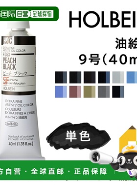 日本直邮荷尔拜因油画颜料9号40毫升A色单色单独出售H353-H380