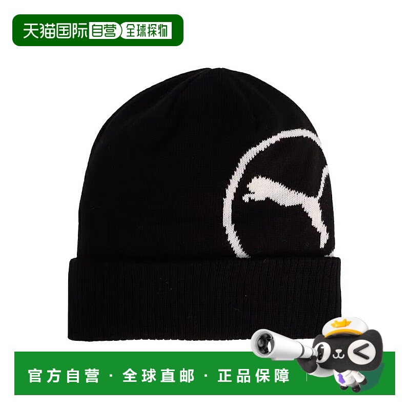 日本直邮 PUMA 男士高尔夫针织帽 FOG 圆圈猫款 [026045]户外冷帽