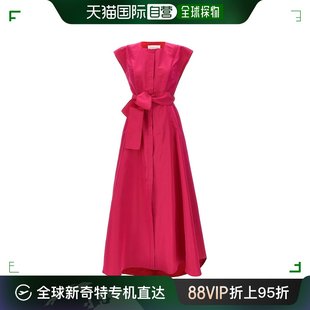 CAROLINA HERRERA 女士 R2411N70 香港直邮潮奢 长款 蝴蝶结连衣裙