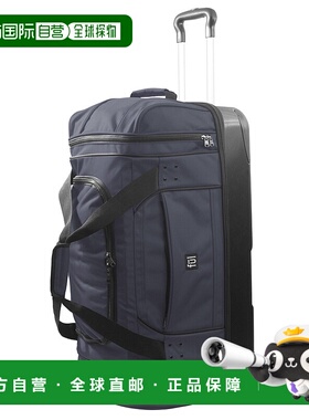 自营 fulWorkhorse系列30英寸分体式灰色FŪL滚动行李包-海军蓝 美