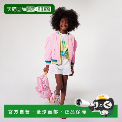 自营 billieblush白色蝴蝶徽标 T 恤 - 白色 美国奥莱直发