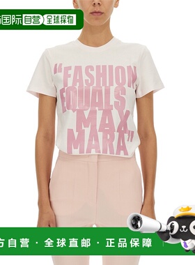 香港直邮MAX MARA 女士T恤 GERARD004010 CO 粉红色 T-SHIRT FASH