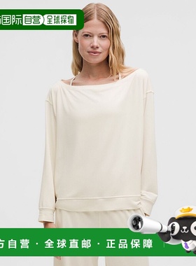 韩国直邮lululemon BeCalm 大船领长袖 - LTIV