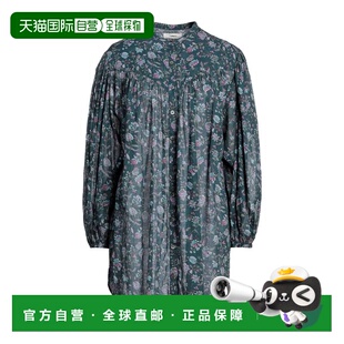 1h可退 香港直邮ISABEL MARANT 女士 短款连衣裙 green绿色 舒适