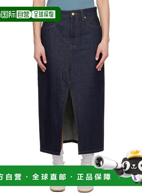 1h可退 香港直邮潮奢 CARHARTT WIP 女士 蓝色 Brandon 牛仔半身