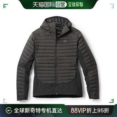 美国直邮Arc'teryx Cerium Hybrid 羽绒连帽衫 - 男款黑色