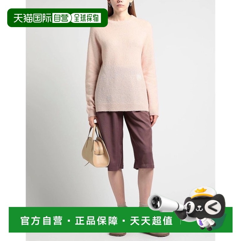香港直邮潮奢 TOTÊME 女士 毛衣 pink粉色 舒适时尚羊绒