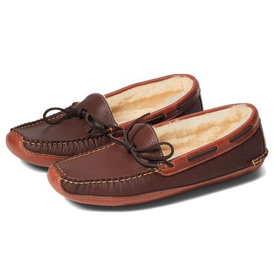 LLBean|Bison 双底拖鞋 羊毛内衬