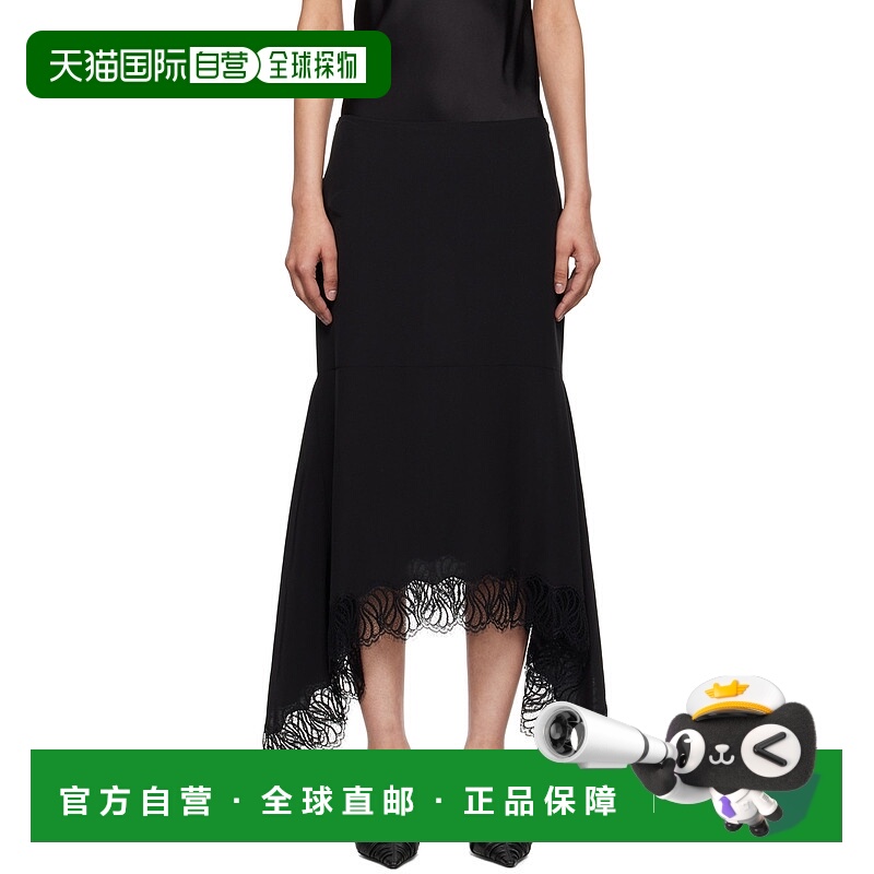 香港直邮潮奢 Stella Mccartney 斯特拉 麦卡特尼 女士 黑色 Asym