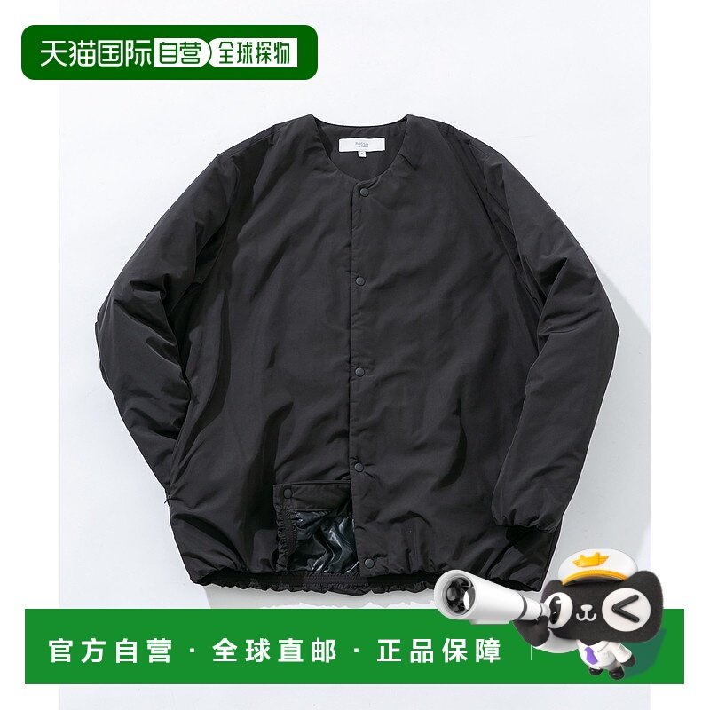 1h可退 日本直邮ROSSO MEN男装 NOUVELLE中绵无领夹克 宽松轻便防