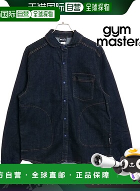日本直邮GYM MASTER 男士 10 盎司弹力牛仔衬衫 JKT G221718 FW23