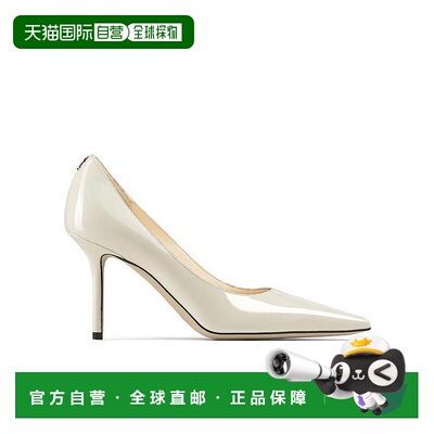 香港直邮Jimmy Choo LOVE 85高跟鞋 LOVE85PWJ尖头一脚蹬细高跟