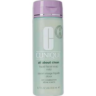 香港直邮CLINIQUE倩碧液体洁面皂温和型泡沫洗面清洁200ml正品