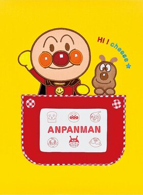 日本直邮Nakabayashi 相册面包超人儿童L尺寸红花黄色A -LJ-801-1