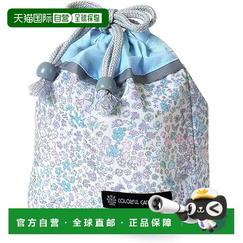 【日本直邮】CCS 束口袋 小号 杯子袋 防水 花卉绿洲 NL801600