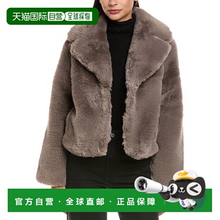 自营Apparis Miller Short Coat - grey 美国奥莱直发外套