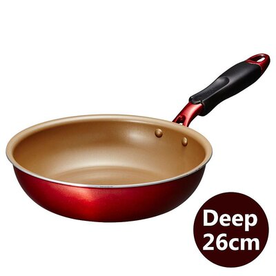 日本直邮Evercook男女同款煎锅不锈钢耐用功能多外表时尚