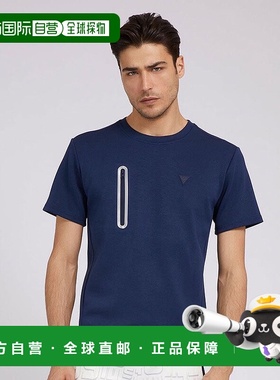 日本直邮Guess Zeke Logo T恤 [GU1432EM25878]