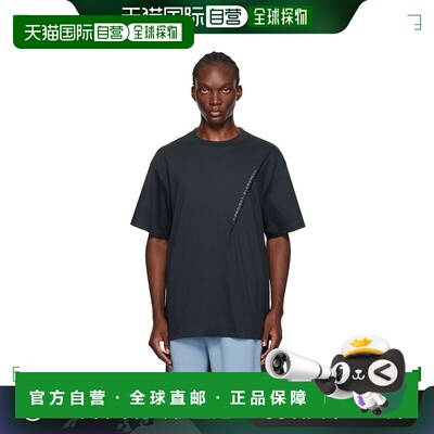 1h可退 香港直邮潮奢 Y PROJECT 男士 黑色 Pinched Logo T 恤 20