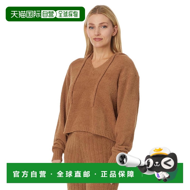 【美国直邮】UGG Marie Pullover Hoodie 运动毛衣 黑色 100 再生