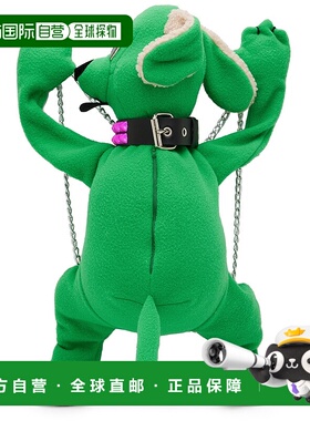 1h可退 香港直邮潮奢 ANNA SUI MINI 女童 独家发售绿色 Doggy 双