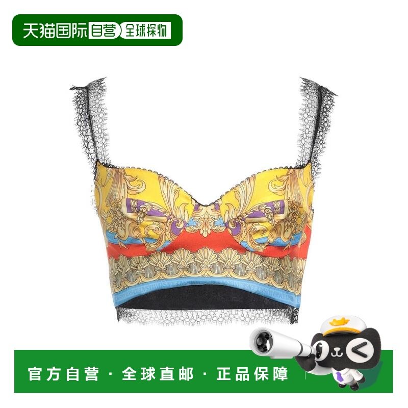 1h可退 【美国直邮】VERSACE 紧身胸衣性感蕾丝内衣