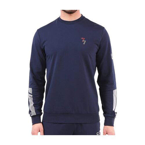 EA7 Emporio Armani logo图案卫衣 3RPM06PJLIZ