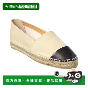 自营 castaner卡斯塔涅尔 凯蒂 坎瓦斯和西班牙皮革-白色 美国奥