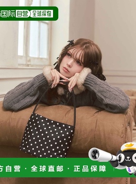 1h可退 日本直邮PHILLY 女装 波点设计 手提包 韩系可爱风 PL25AU