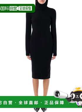 香港直邮GIVENCHY 女士连衣裙 BW229G4ZN9001 AW2024 黑色包臀裙