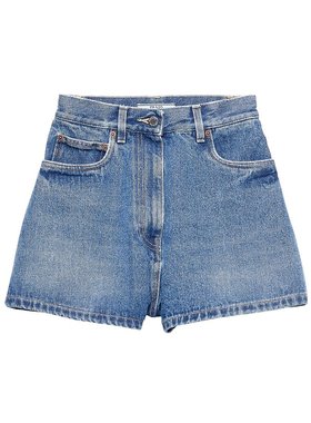 PRADA 女士短裤 GFP49516PKS231F0V3N AW2025 蓝色