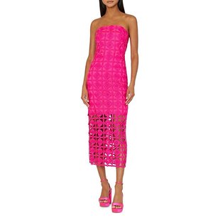 女士 优雅自然舒适百搭女装 连衣裙无袖 时尚 修身 美国直邮MILLY