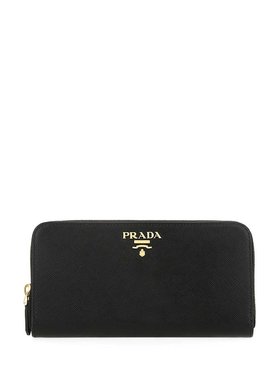 PRADA 女士钱包 1ML506QWAF0002 SS2024 黑色 PORTAFOGLIO